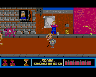 Graffiti Man screenshot 2 for Amiga